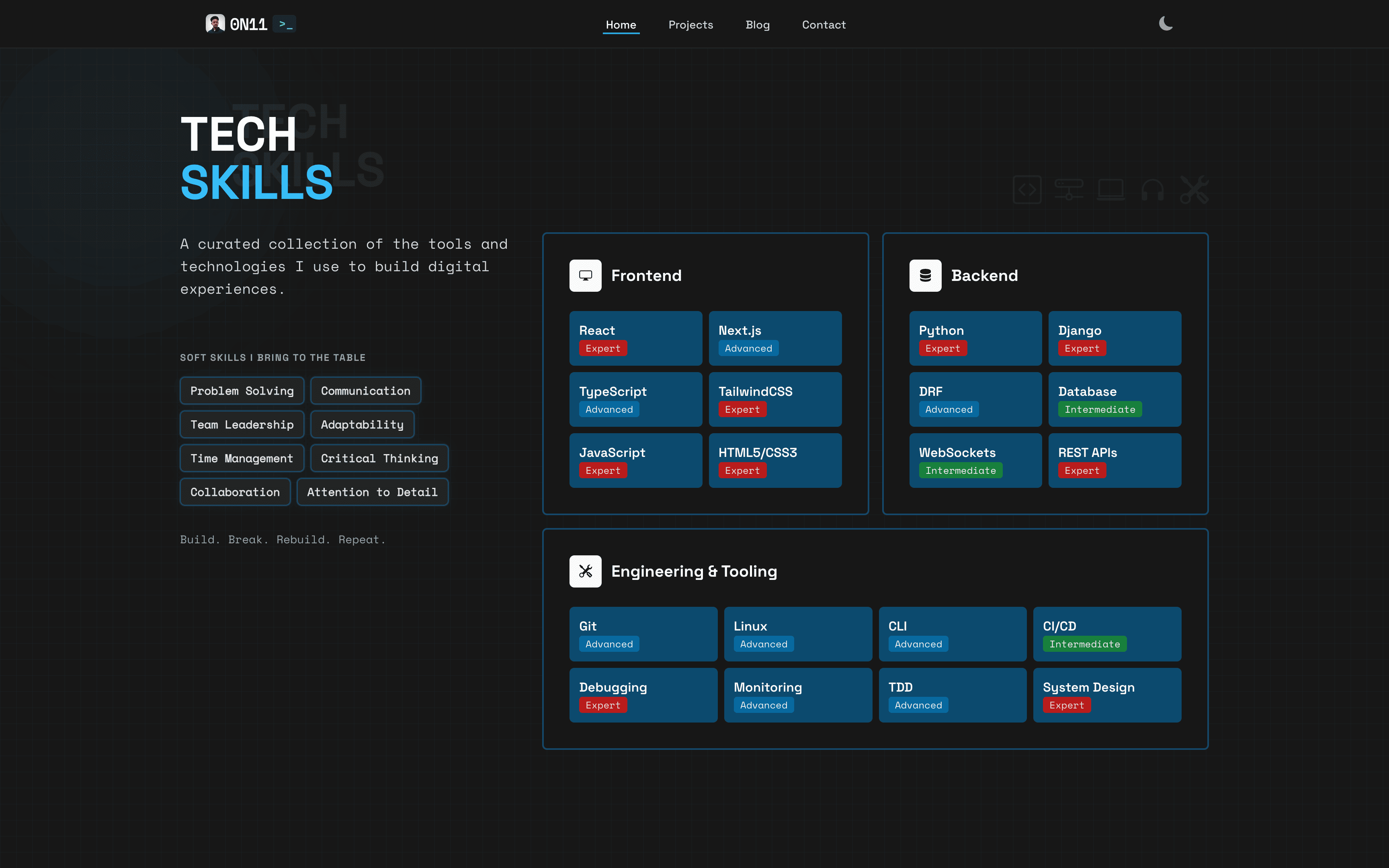 Personal Portfolio Website — figure 6