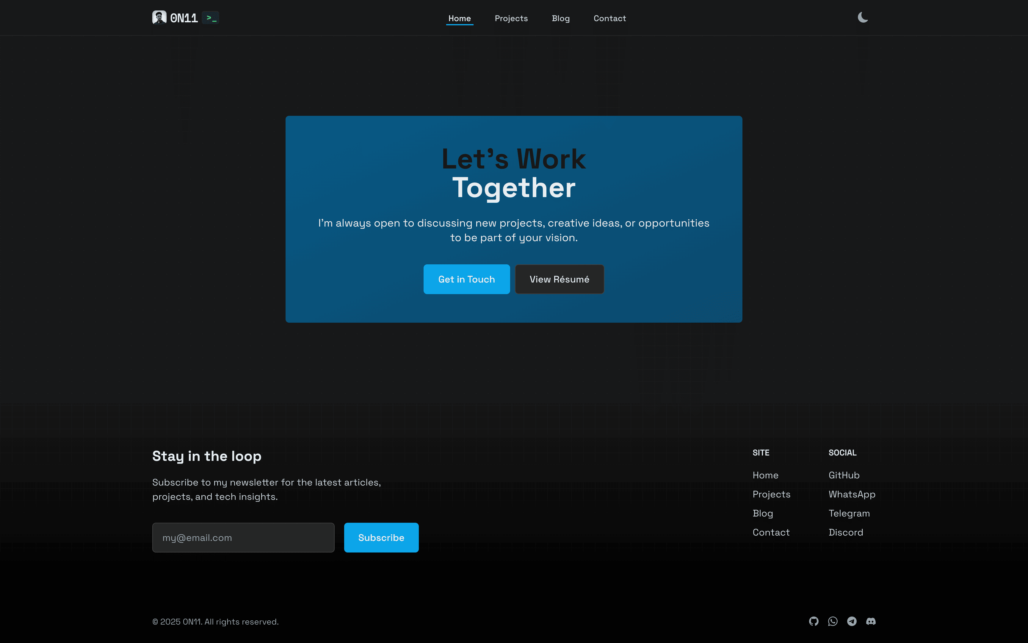 Personal Portfolio Website — figure 9