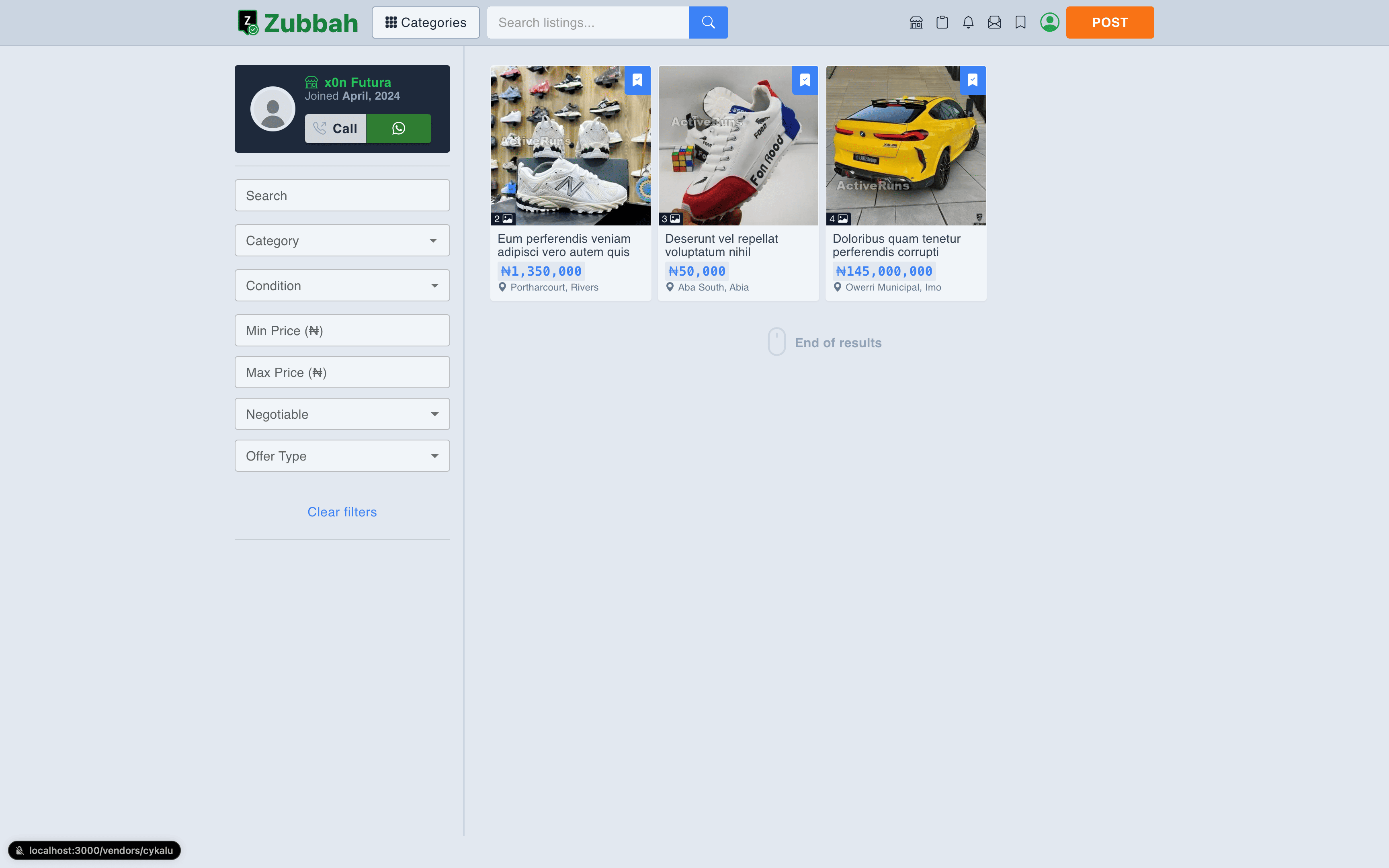 Zubbah - Modern Online Marketplace Platform — figure 5